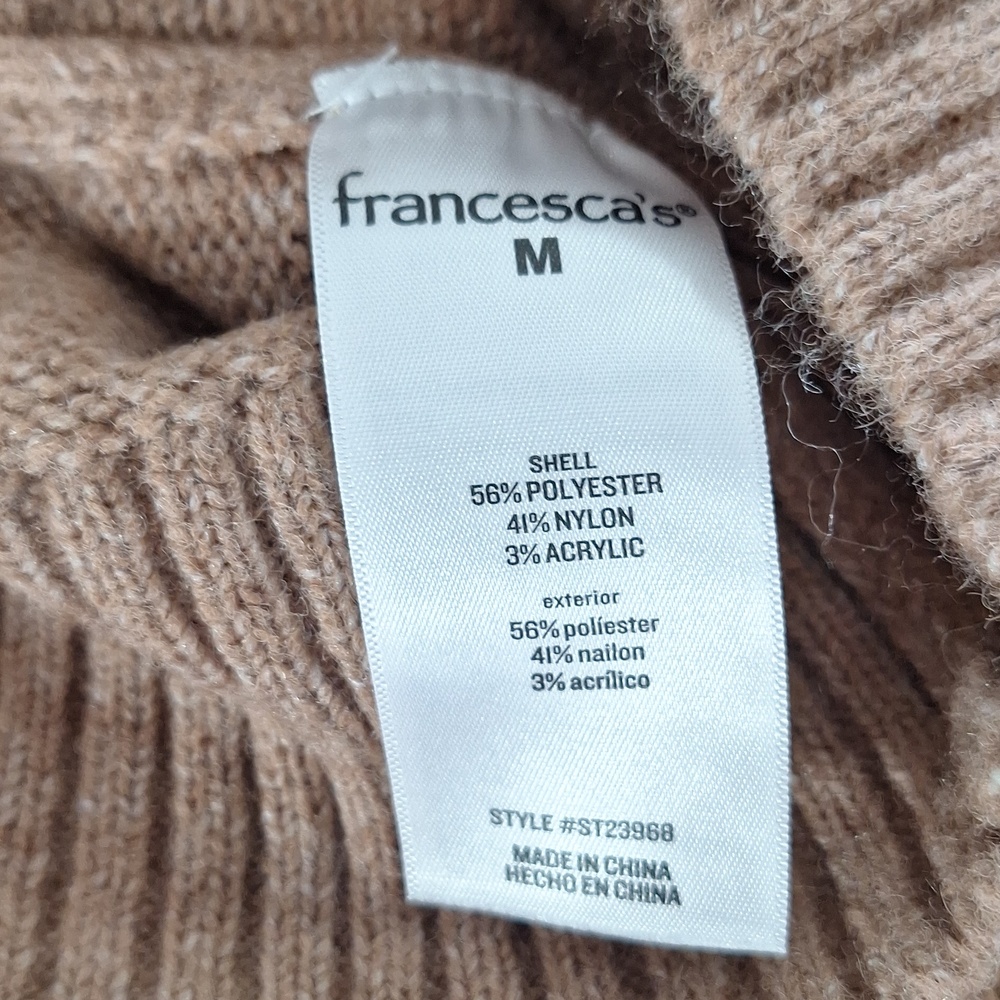 Francesca's Carry Sweater with White Floral Details - Picture 10 of 10